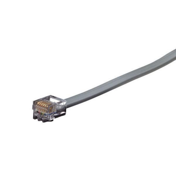 Black Box Rj-11 Modular Cable, 6-Wire, Straight-Pi EL06MS-14